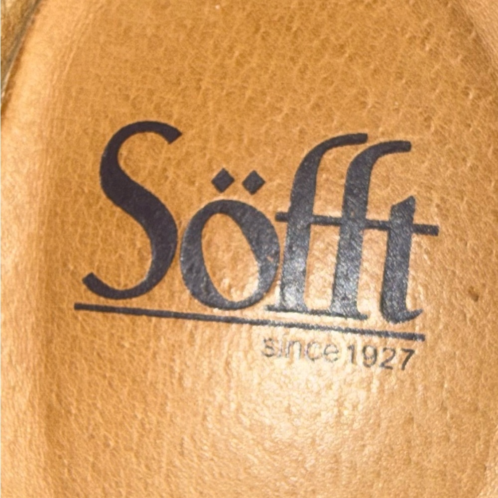 Söfft Beckie II Ankle Boots Storm Blue Suede Women’s Size 7.5 - Picture 10 of 10